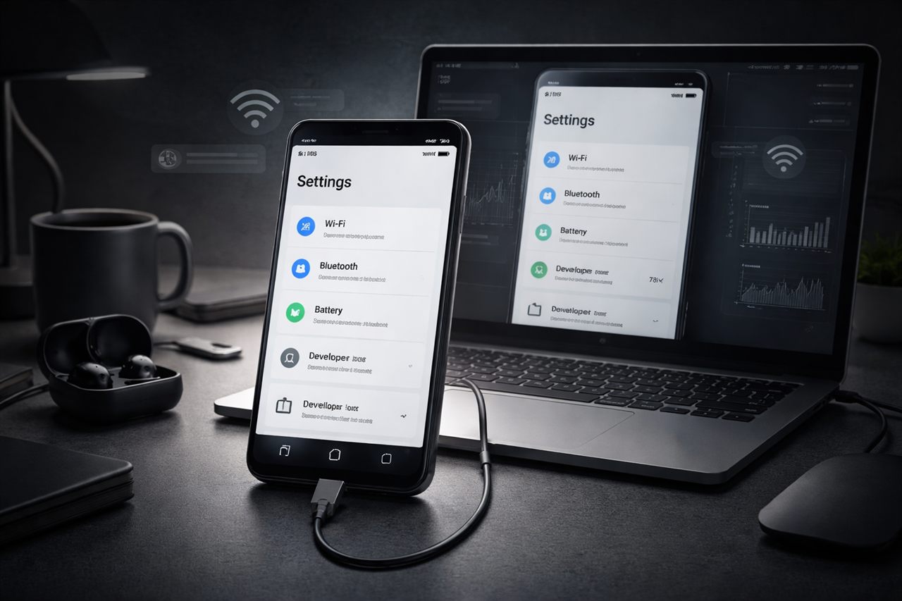 Scrcpy로 PC에서 편하게 스마트폰 원격 제어하는 방법 thumbnail