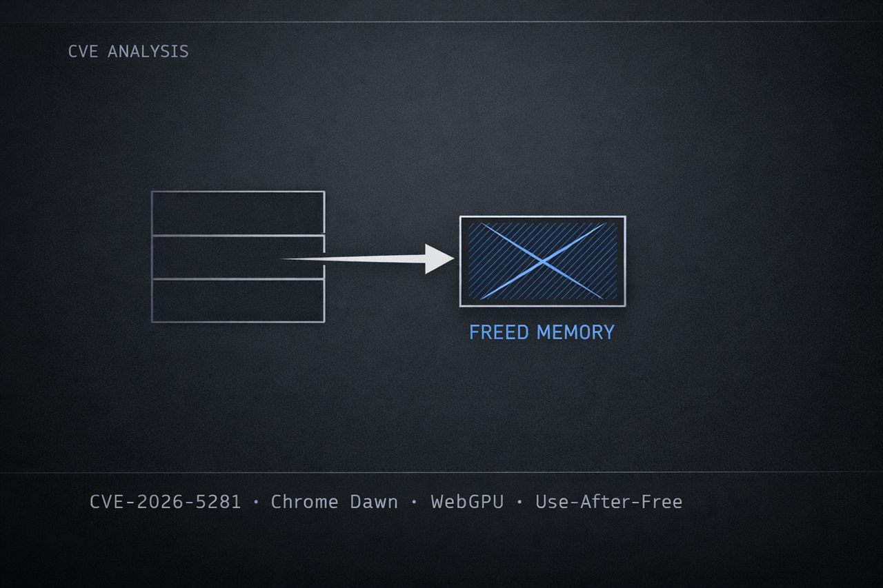 CVE-2026-5281: Chrome Dawn(WebGPU) Use-After-Free 제로데이 thumbnail