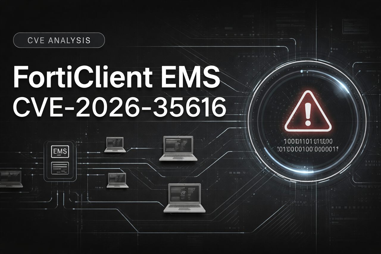 FortiClient EMS CVE-2026-35616 thumbnail