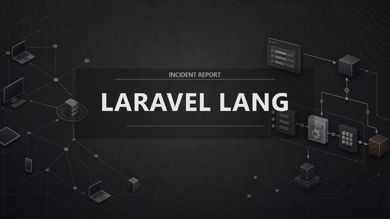 Laravel Lang 태그 변조 공급망 공격 thumbnail