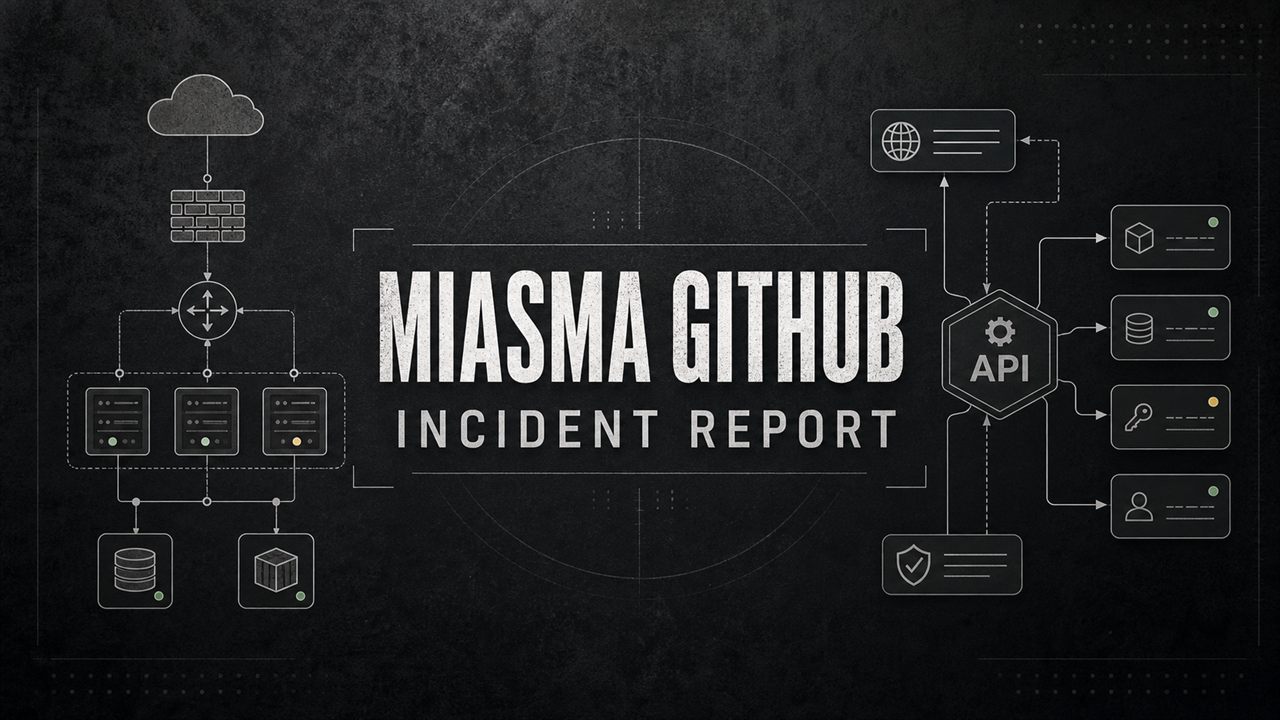 Miasma GitHub 공급망 오염 thumbnail